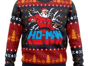 Ho Man Santa Claus Ugly Christmas Sweater - Image 1