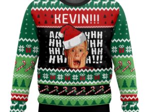 Home Alone Kevin Ugly Christmas Sweater - Image 1