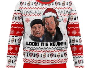 Home Alone Look Its Kevin Ugly Christmas Sweater - Image 1