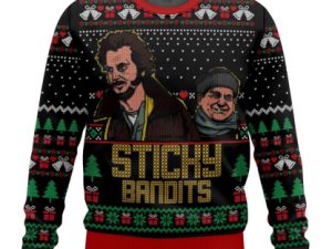 Home Alone Sticky Bandits Ugly Christmas Sweater - Image 1