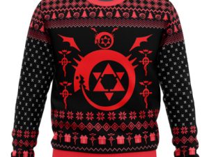Homonculi Fullmetal Alchemist Ugly Christmas Sweater - Image 1