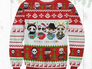 Horror Cups Ugly Christmas Sweater - Image 1