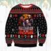 Horror Hallowen Ugly Christmas Sweater - Image 1