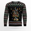 Horse Christmas Tree Ugly Christmas Sweater Holiday Gift - Image 1