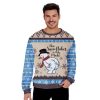 How Snowflakes Are Really Made Funny Ugly Christmas Sweater - Image 2
