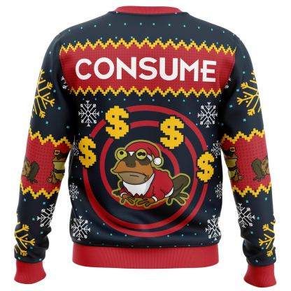 hypnotoad consume futurama ugly christmas sweater 2 Hypnotoad Consume Futurama Ugly Christmas Sweater - Image 2