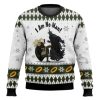 I Am No Man Lord Of The Rings Ugly Christmas Sweater - Image 1