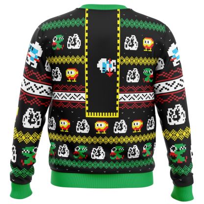 i dig christmas dig dug ugly christmas sweater 2 I Dig Christmas Dig Dug Ugly Christmas Sweater - Image 2