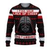 I Find Your Lack Of Cheer Disturbing Ugly Christmas Sweater - Image 1