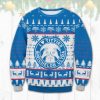 I Love Titties And Michelob Ultra Ugly Christmas Sweater - Image 1