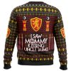 I Saw Mommy Kissing Uncle Jaime Ugly Christmas Sweater - Image 2