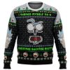 I Turned Myself Into A Christmas Sweater Rick And Morty Ugly Christmas Sweater - Image 1