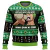 I Wanna Drink My Booze Zoro Op Pirates Ugly Christmas Sweater - Image 1