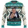 I Want You Alex Jones Ugly Christmas Sweater - Image 1