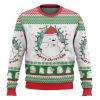 Ice Bear Cartoon Ugly Christmas Sweater - Image 1