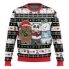 Ice Bear Cartoon Ugly Christmas Sweater Holiday Gift - Image 1