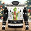Iconic Irish Stout Grinch Ugly Christmas Sweater Xmas Gift - Image 1