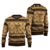 Iconic Irish Stout Snowing Ugly Christmas Sweater - Image 1