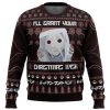 Ill Grant Your Christmas Wish Deadman Wonderland Ugly Christmas Sweater - Image 1