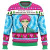 Im Never Using The Disastrous Life Of Saiki K Ugly Christmas Sweater - Image 1