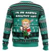 Im On Santas Naughty List Vinland Saga Ugly Christmas Sweater - Image 2
