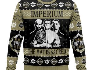 Imperium The Mat Is Sacred Gunther Ugly Christmas Sweater - Image 1