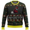 Impostor Among Us Ugly Christmas Sweater - Image 1