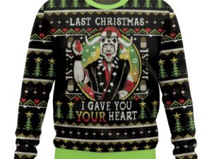 Indiana Jones Ugly Christmas Sweater Of Doom - Image 1