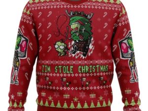 Invader Zim Doom Doom Doom Ugly Christmas Sweater - Image 1