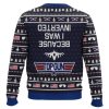 Inverted Top Gun Ugly Christmas Sweater - Image 2