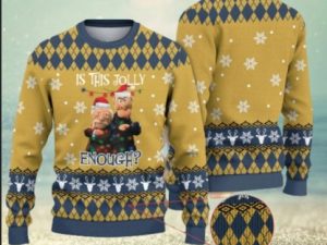 Is This Jolly Enough Muppets Ugly Christmas Sweater - Image 1
