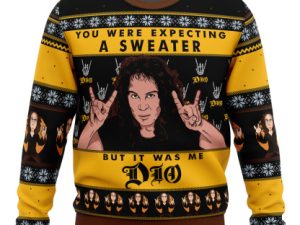 It Was Me Dio Ronnie James Dio Ugly Christmas Sweater - Image 1