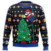 Its A Tree Mario Bros Ugly Christmas Sweater - Image 1