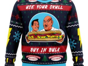 Its Bulk And Skull Power Rangers Ugly Christmas Sweater - Image 1