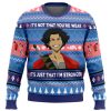 Its Not That You Weak Samurai Champloo Ugly Christmas Sweater - Image 1