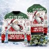 Its The Most Wine Derful Time Of The Year Ugly Christmas Sweater - Image 1