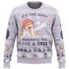Its The Most Wonderful Time For A Beer Miss Kobayashis Dragon Ugly Christmas Sweater - Image 1