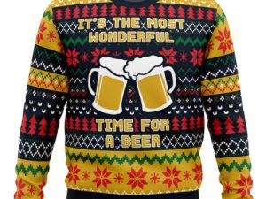 Its The Most Wonderful Time Parody Ugly Christmas Sweater - Image 1