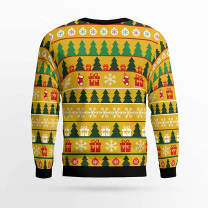 its the most wonderful time ugly christmas sweater holiday gift 2 Its The Most Wonderful Time Ugly Christmas Sweater Holiday Gift - Image 2