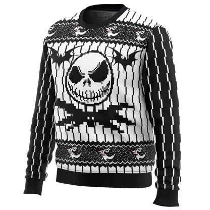 jack skellington the nightmare before ugly christmas sweater 2 Jack Skellington The Nightmare Before Ugly Christmas Sweater - Image 2