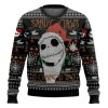 Jack Skellington Ugly Christmas Sweater Holiday Gift - Image 1