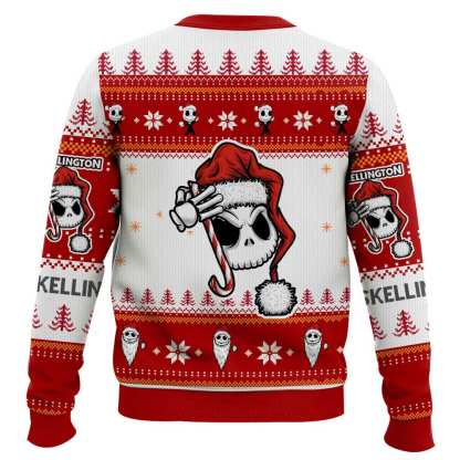 jack skellington ugly christmas sweater xmas gift holiday gift 2 Jack Skellington Ugly Christmas Sweater Xmas Gift Holiday Gift - Image 2