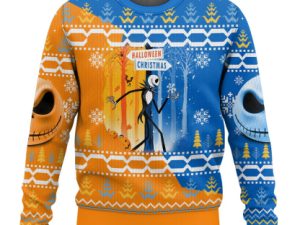 Jack Skellingtons Ugly Christmas Sweater - Image 1