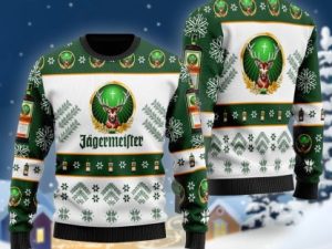Jagermeister Xmas Ugly Christmas Sweater - Image 1