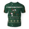 Jameson American Merry Christmas, Snoopy House Cute Fan Gift-3D Unisex T-Shirt - Image 1