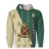 Jameson And Pattern Logo-3D Unisex Hoodie - Image 1
