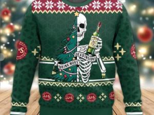Jameson Dead Inside Ugly Christmas Sweater - Image 1