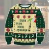 Jameson Drink Drank Drunk Ugly Christmas Sweater Holiday Gift - Image 1