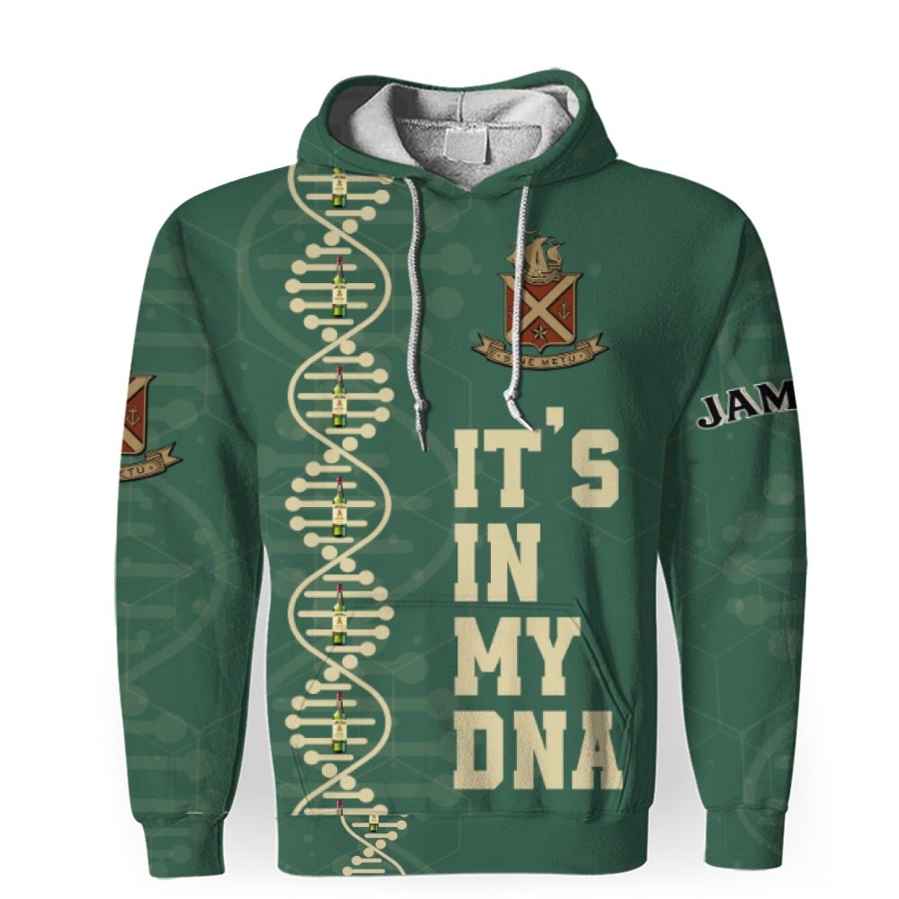 jameson its in my dna 3d unisex hoodie 1 Jameson It's In My DNA-3D Unisex Hoodie - Image 1