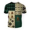 Jameson Merry Christmas And -3D Unisex T-Shirt - Image 1